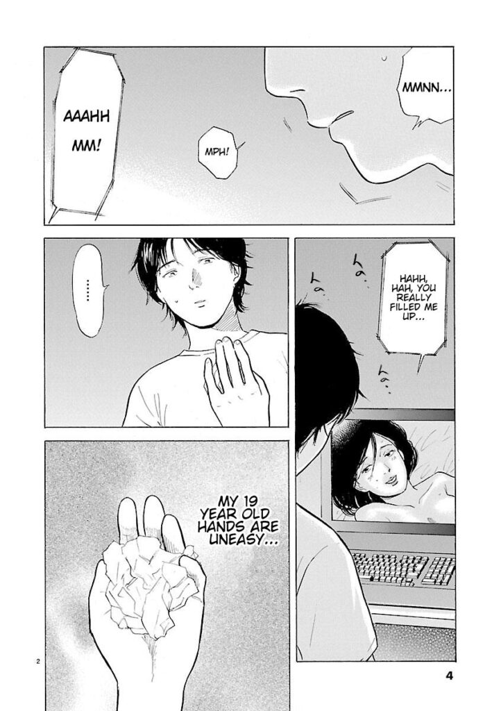 "My 19 year old hands are uneasy", something that everybody say when they are 19.