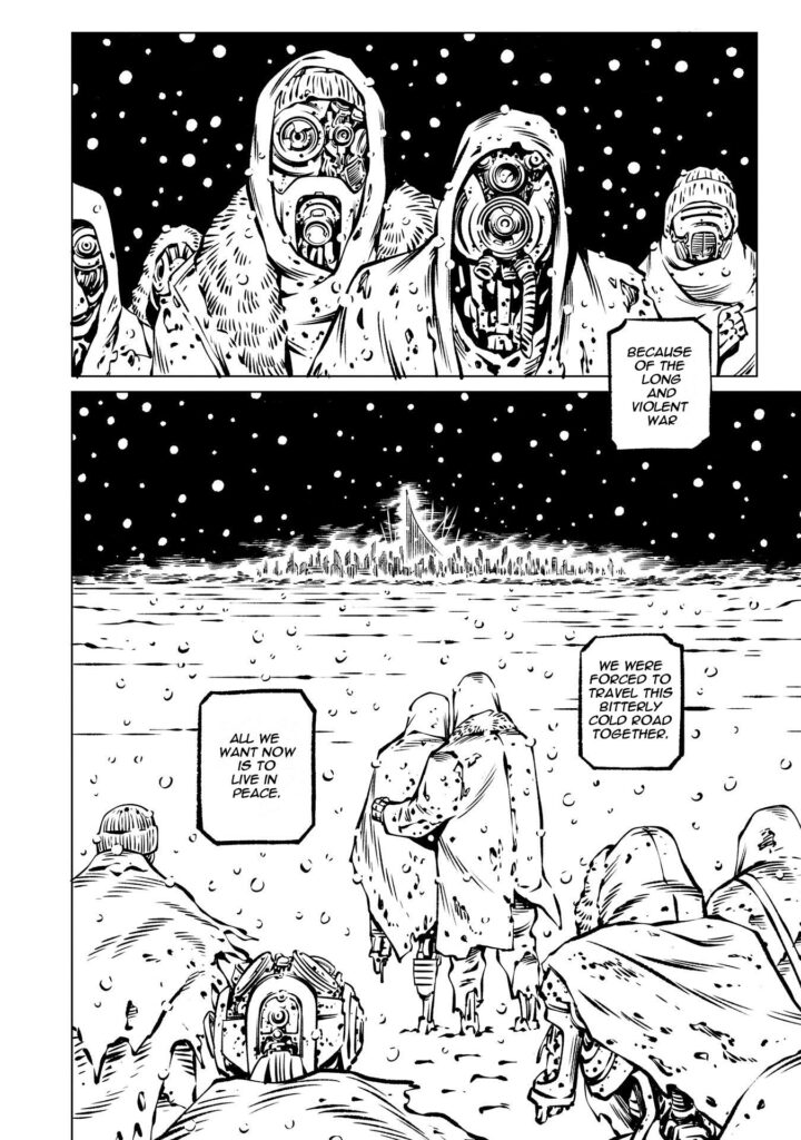 Black and white space mastery.